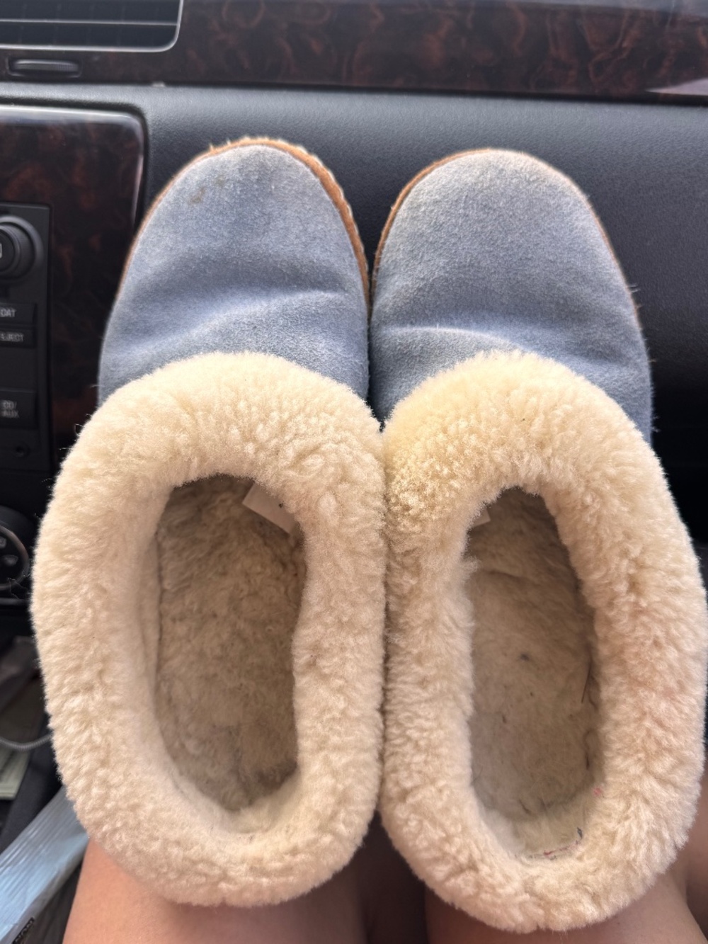 L.L.Bean Wicked Good Squam Lake slippers lambs wool Australian women’s size 8  ,